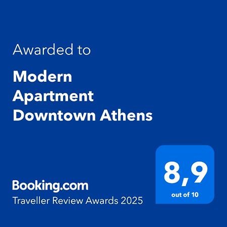 Modern Apartment Downtown Athen Eksteriør bilde