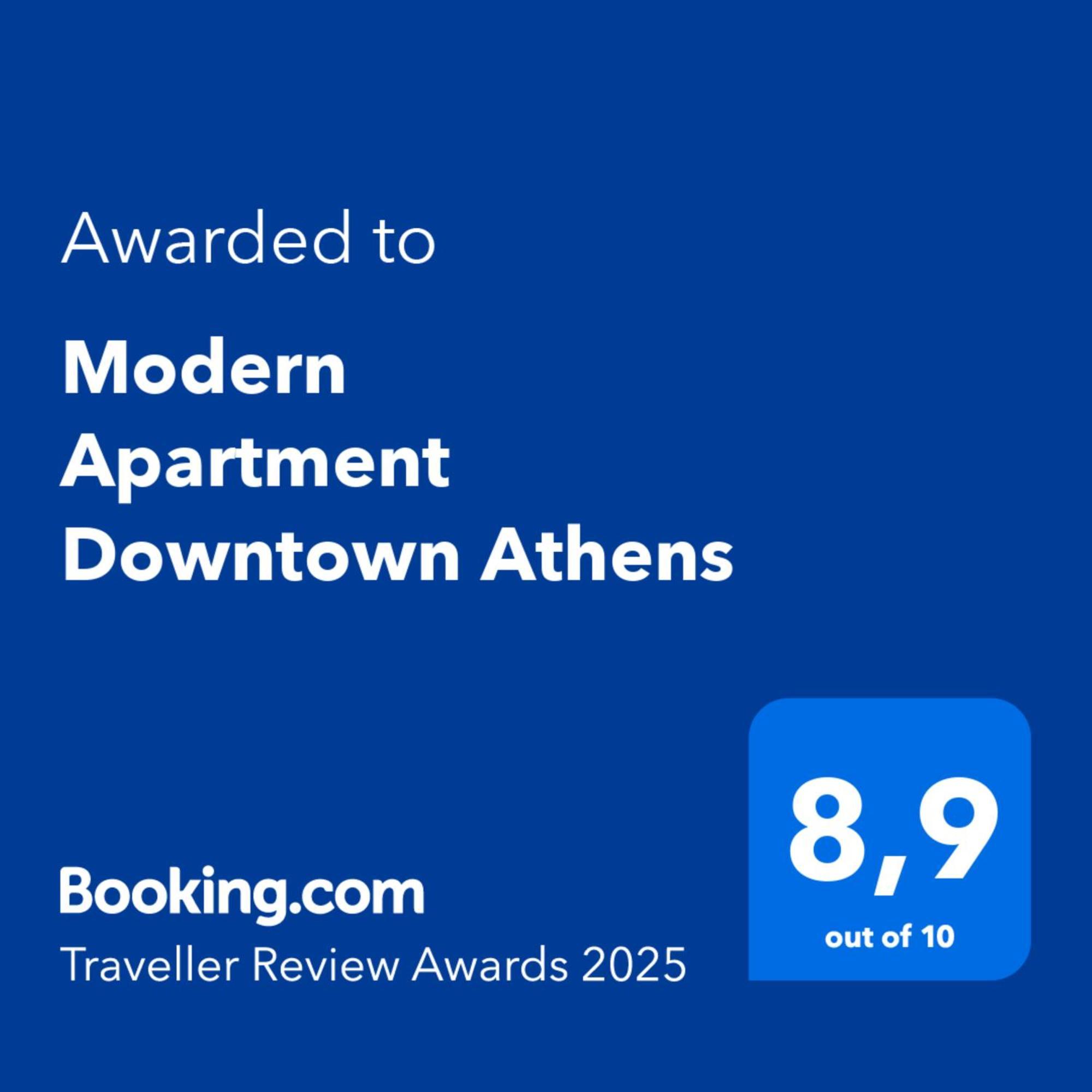 Modern Apartment Downtown Athen Eksteriør bilde